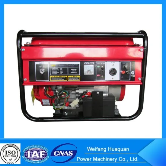 China 10kw generator gasoline type with wheels kit for home use