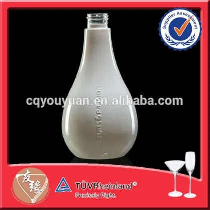 Round Fresh Air Bottle Hand Sanitizer Glass Spray Bottle 300 ML