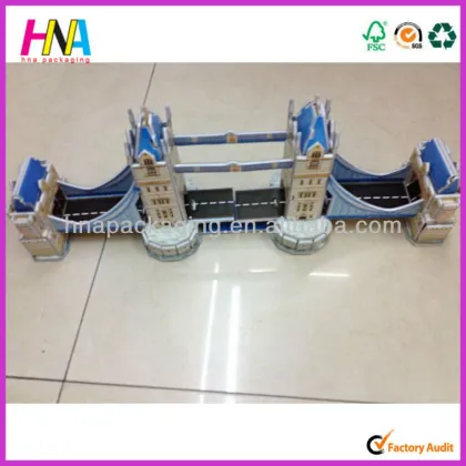 London bridge 3D jigsaw puzzle model