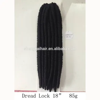Quality Japan synthetic fiber dread lock hair extension