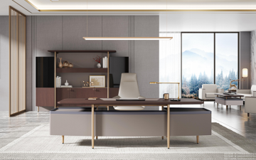 Luxury OEM Customized Wood Executive Desk