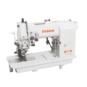 DS-1720PK Double Needle Sewing Machine with Knife and Puller Type