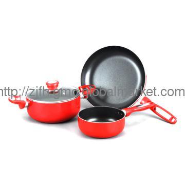 5pcs Aluminum cookware sets