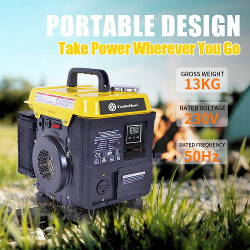 Mini generador inversor de 1300 W con pantalla digital