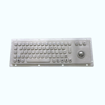 Teclado de metal de control de acceso completo árabe para quiosco