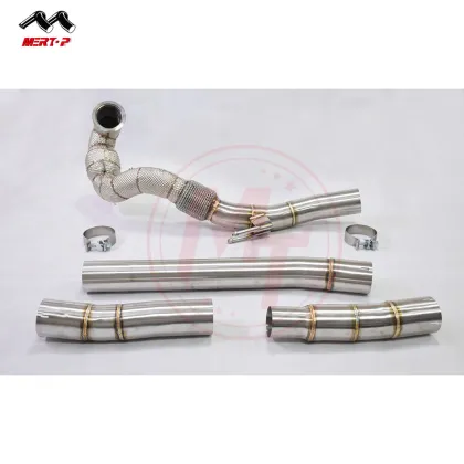 Mertop 3.0 Cast Stainless Steel Downpipe for AU*I S3 & MK7 R 1.8T & 2.0T Gen 3 (2015+)