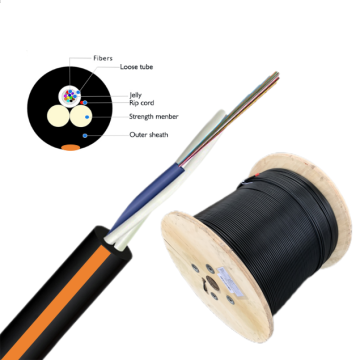Price per Meter of Mini ADSS ASU120 Anatel 6 Core 12 Fiber Optic Cable with 24 Hilos Domus 4km
