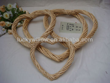 Easter willow heart shape indoor &outdoor decoration ornaments