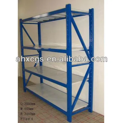 Storage shelves
