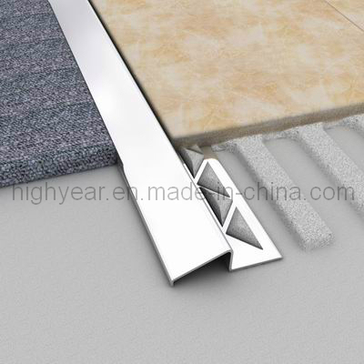 Stainless Steel Vertical Z Tile Profile