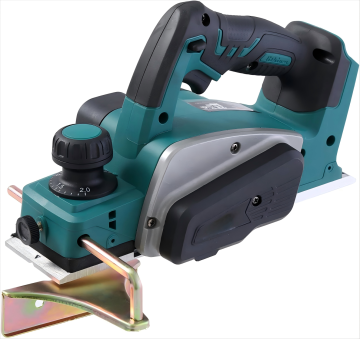 Cordless Planer Electric Hand Planer with 18V 4.0Ah Battery Charger, 82mm Width, 2mm Depth, 15000rpm, Industrial Grade