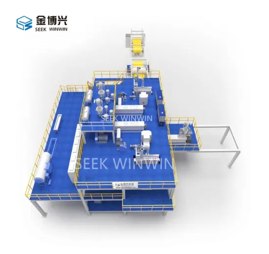 Spunbond non-woven fabric equipment