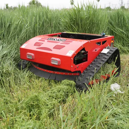 Automatic Robot Lawn Mower: Remote Control Rotary Lawn Mowing Robot