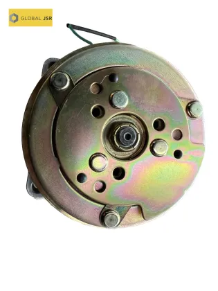 Compressor scroll type rear outlet
