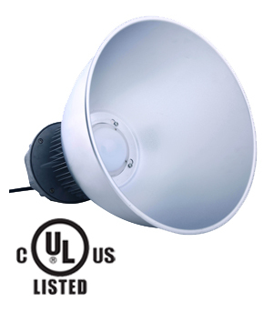 UL, cUL, Dlc LED High Bay Light 100-277V and 80W