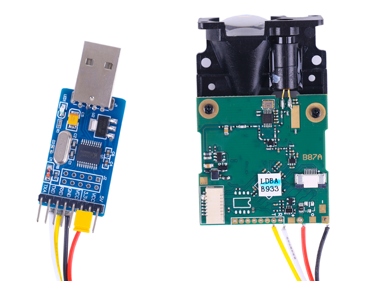 Optical Distance Sensors Front