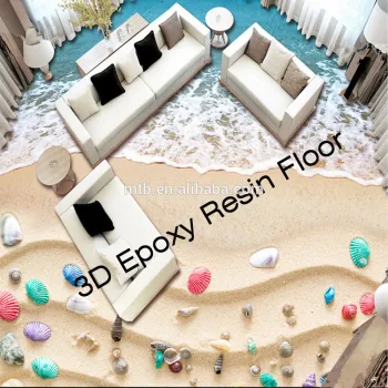 3D Epoxy Resin Room Floor Decoration and Paint