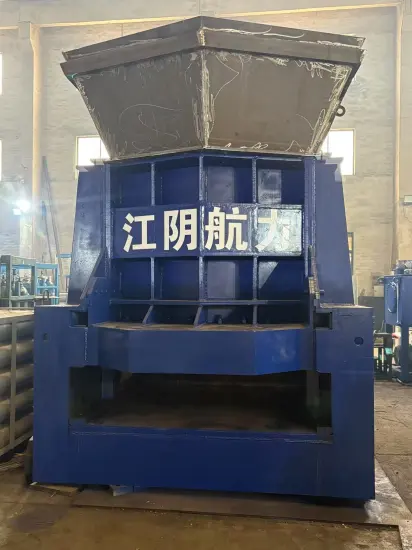 Metal Shear Container Shear Disassembled