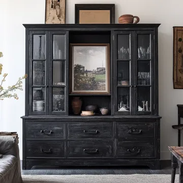Modern Kitchen Storage Cabinet Wooden Storage Cabinets