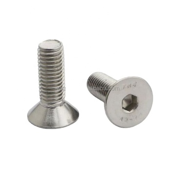 High Quality M5 Countersunk Hexagon Socket Bolt Allen Hex Socket