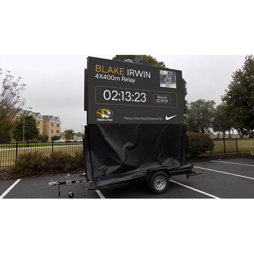 Waterproof P6 Outdoor Mobile LED Display for Trailer