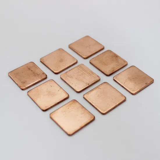 2x15x15mm Laptop Copper Sheet Plate Strip Shim Thermal Pad Heatsink Sheet For GPU CPU VGA Chip RAM Cooling