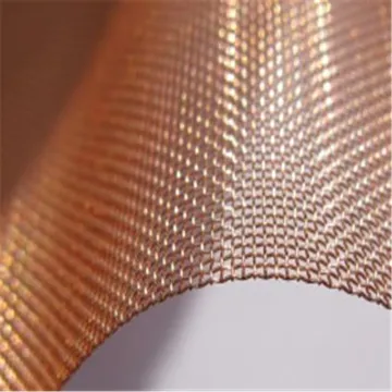 Plain Weave Red Copper Wire Mesh Cloth