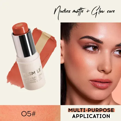 Korean Vegan Makeup: Eye, Cheek, & Lip Tint Set