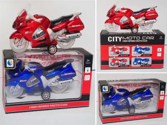 Friction motorbike W/Music & light