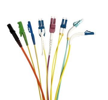 Υψηλής πυκνότητας rack lc σύνδεσμος singlemode/multimode simplex/duplex οπτικό καλώδιο οπτικών ινών με κάμψη uniboot shortboot upc apc