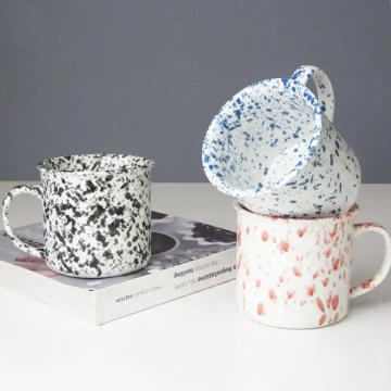 Custom Splatter Paint Mug for Coffee Shops