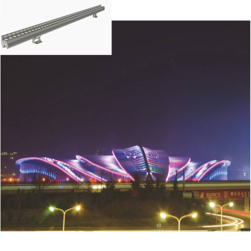 Little Panda Glass-Free LED Linear Facade Lighting DMX512 Led Wall Washer 12W