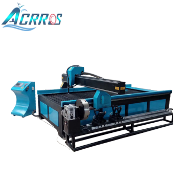 3000x1500mm Mild Steel CNC Plasma Cutting Machine με περιστροφικό τραπέζι σωλήνα και σωλήνα