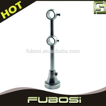 Hot sale new design double curtain rod wall bracket