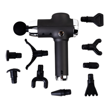 Professional Massage Gun: 10 Heads & 8 Speeds - Deep Tissue, Muscle Relief, Portable for Body Application