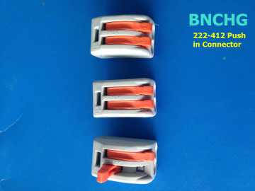 Wago 222-412 Two Pole Lighting Connectors with CE/CB Approval