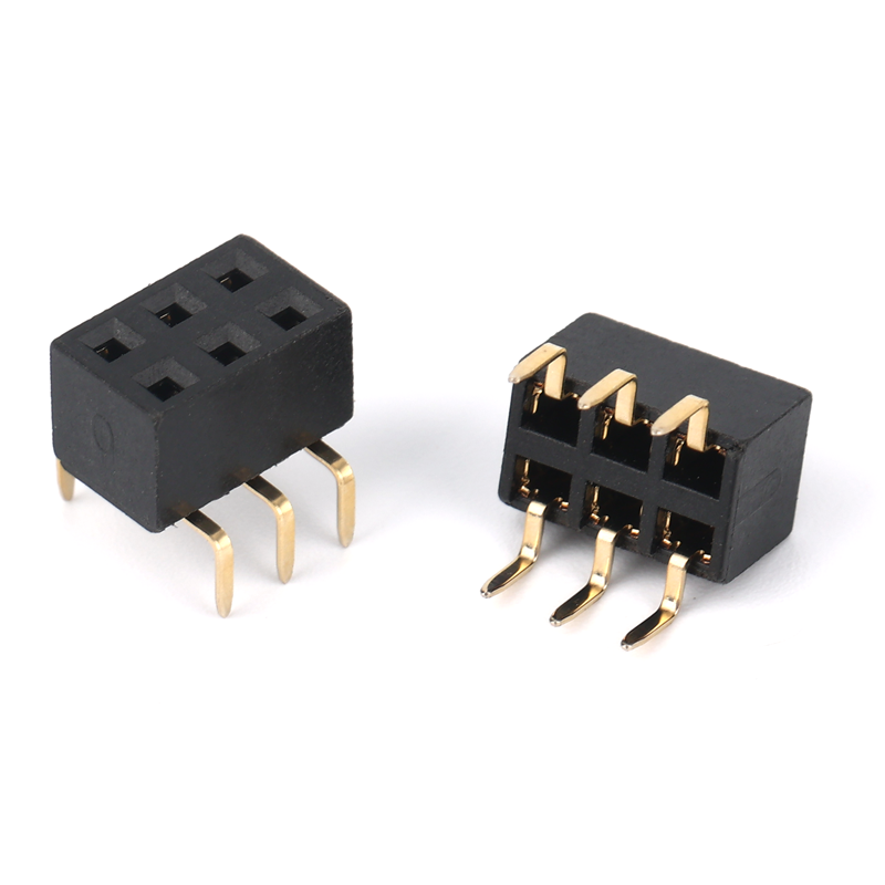 2.54mm Double Row 6P H5.0 U Centipede Foot