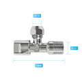Premium Messing-Eckventil für 2025 Badezimmer-Wassersysteme
