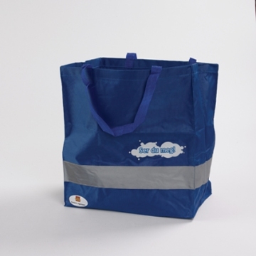 Reflective Non Woven Bag - Reflective Warning Shopping Bag (YLS02)