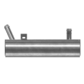 Loader 980GC air conditioning HVAC heating element coil 431-3854, evaporator box 4313854