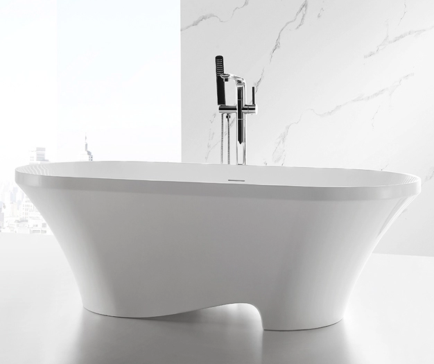 Bañera con luces acrílico irregular bañera extraíble bañera independiente