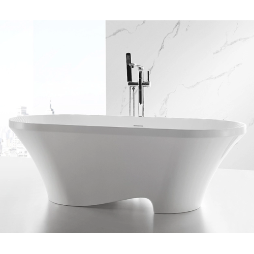 Badewanne mit Lichtern Acryl unregelmäßiger abnehmbarer Badewanne freistehend