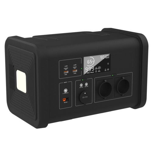 Estación de energía portátil para almacenamiento de energía doméstica pequeña