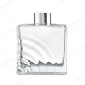 Lightweight square aromatherapy glass bottle