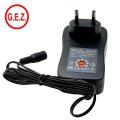 CE FCC Rohs listed 30W Universal Power Supply 3V 4.5V 5V 6V 7.5V 9V 12V Adjustable AC/DC Adapter with 5V 2.1A USB Port