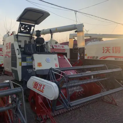 112HP WORLD Rice Combine Harvester Agricultural Machinery