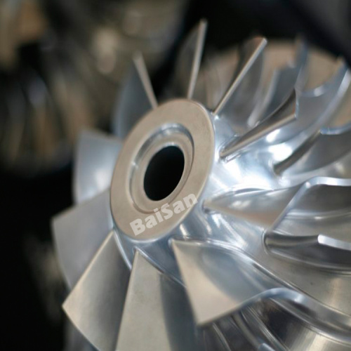 Impeller Roda Kompresor Aluminium Penggilingan CNC