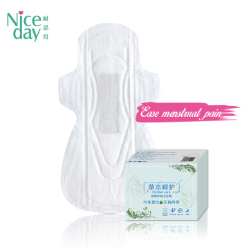 Niceday healthy funtional herbal organic night sanitary pad