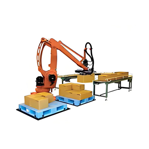 ​​خط التعبئة والتغليف لنهاية الخط لطلبات التجارة الإلكترونية