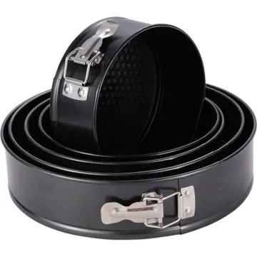 High-Quality Non-Stick Heart-Shaped Mini 4 Inch Springform Cake Pan Set